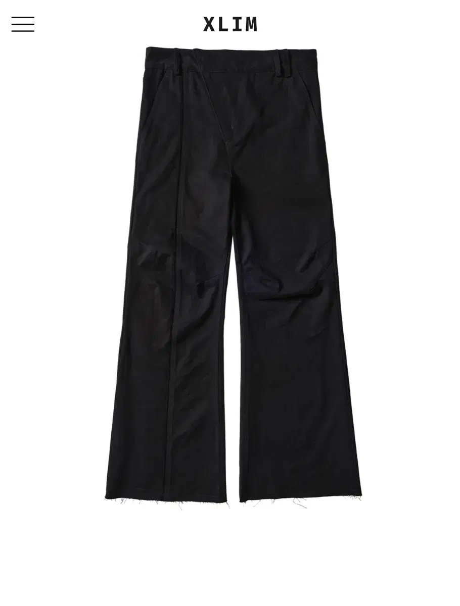 XLIM EP.6 04 TROUSERS ブラック XLIM - EP.6 04 Pants - Black | T.T.O.O